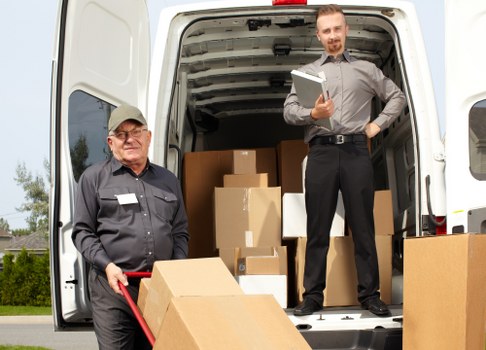 Man with van service in Chelsea handling a local move