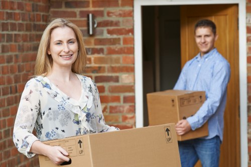 Furniture collection and careful loading in Chelsea