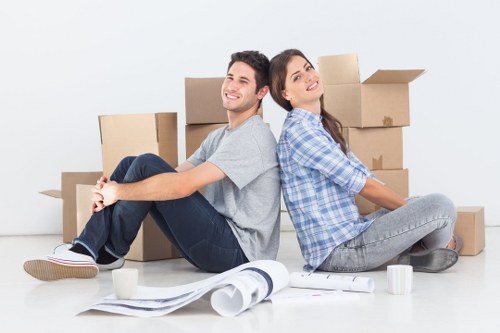 Waste disposal and legal compliance terms for a UK moving service