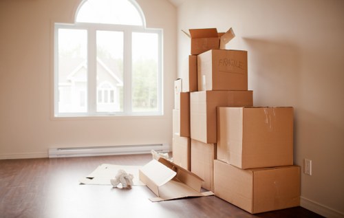 Moving truck ready for a local Chelsea relocation