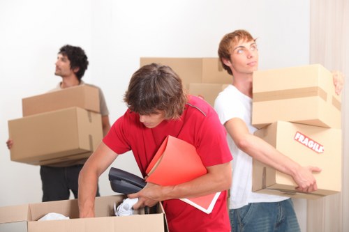 Local moving van for furniture transport in Chelsea